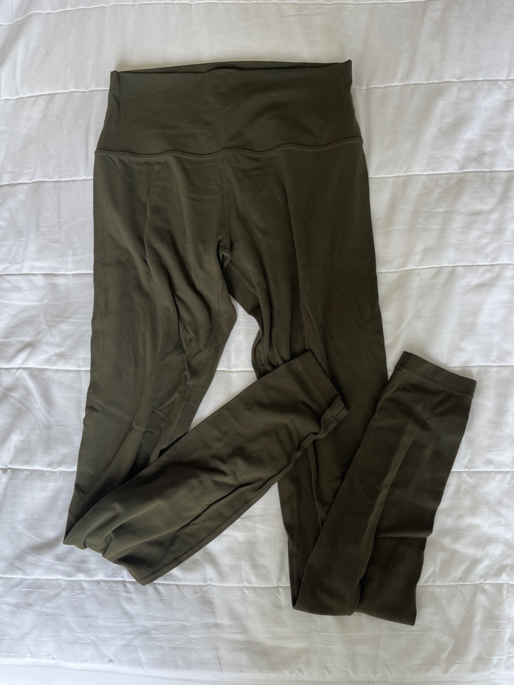 Lululemon Align Leggings, Olive Green Size 8, 28 length